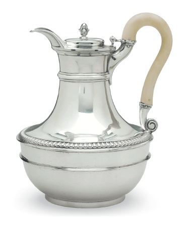 A George III silver pitcher