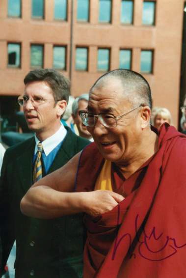 Photograph of Dalai Lama
