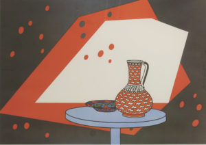 Paul Caulfield’s Red and White Still Life