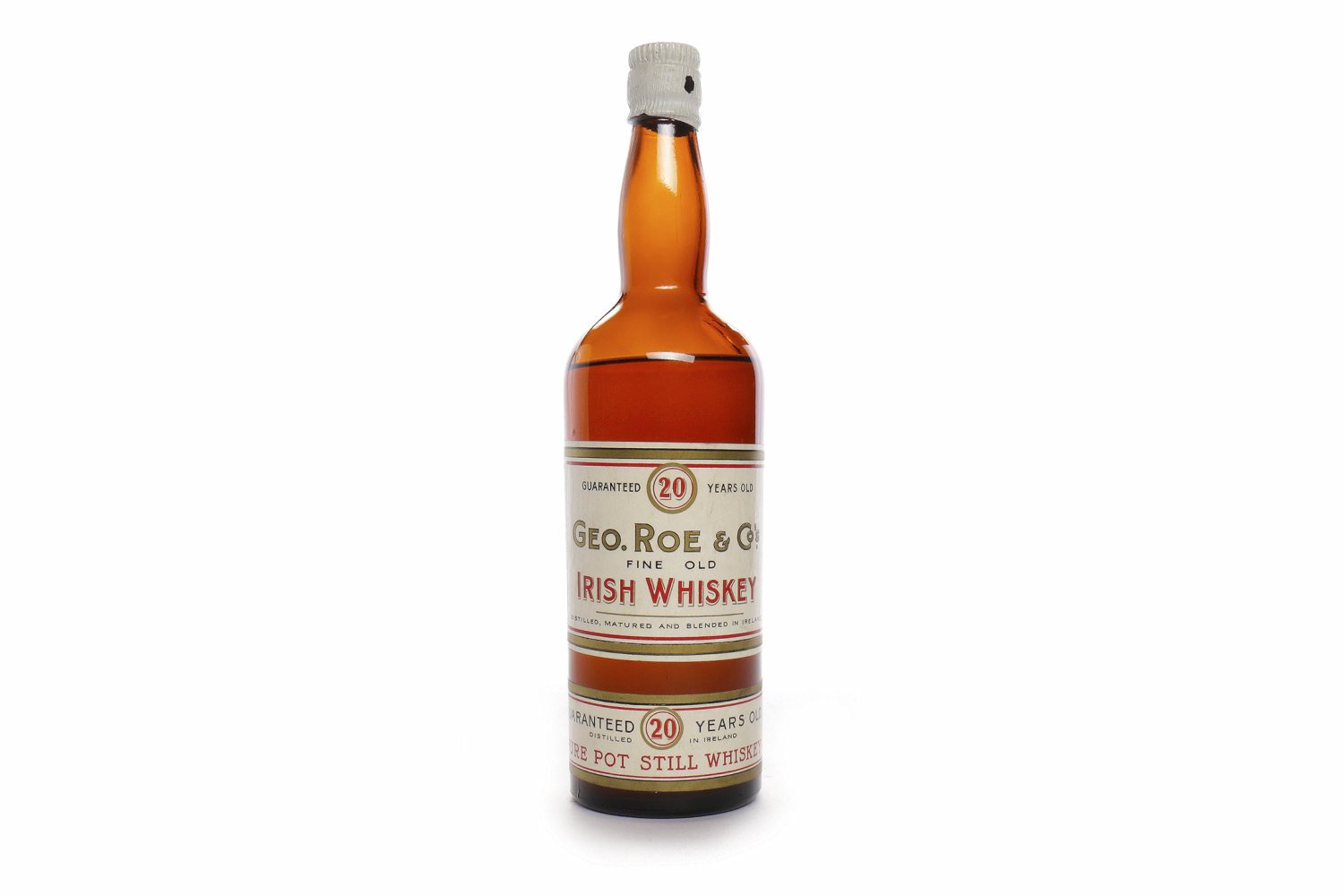 George Roe and Co Irish whisky sells at auction for £3600
