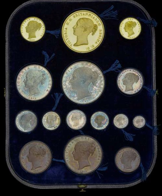 Una and the Lion proof set coins
